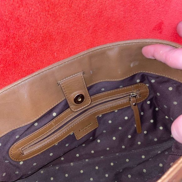90’s retro Kate Spade Retro Brown Handbag - Picture 4 of 10